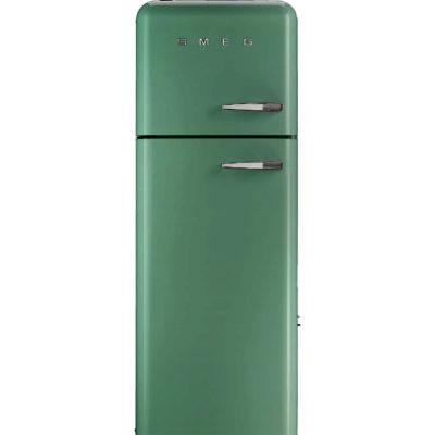 Smeg FAB30LFG 60cm 'Retro Style' Fridge Freezer in Pastel Green with Left Hand Hinge Smeg FAB30LFG 60cm 'Retro Style' Fridge Freezer in Pastel Green with Left Hand Hinge